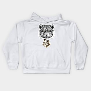 Eye of the Tiger Kids Hoodie